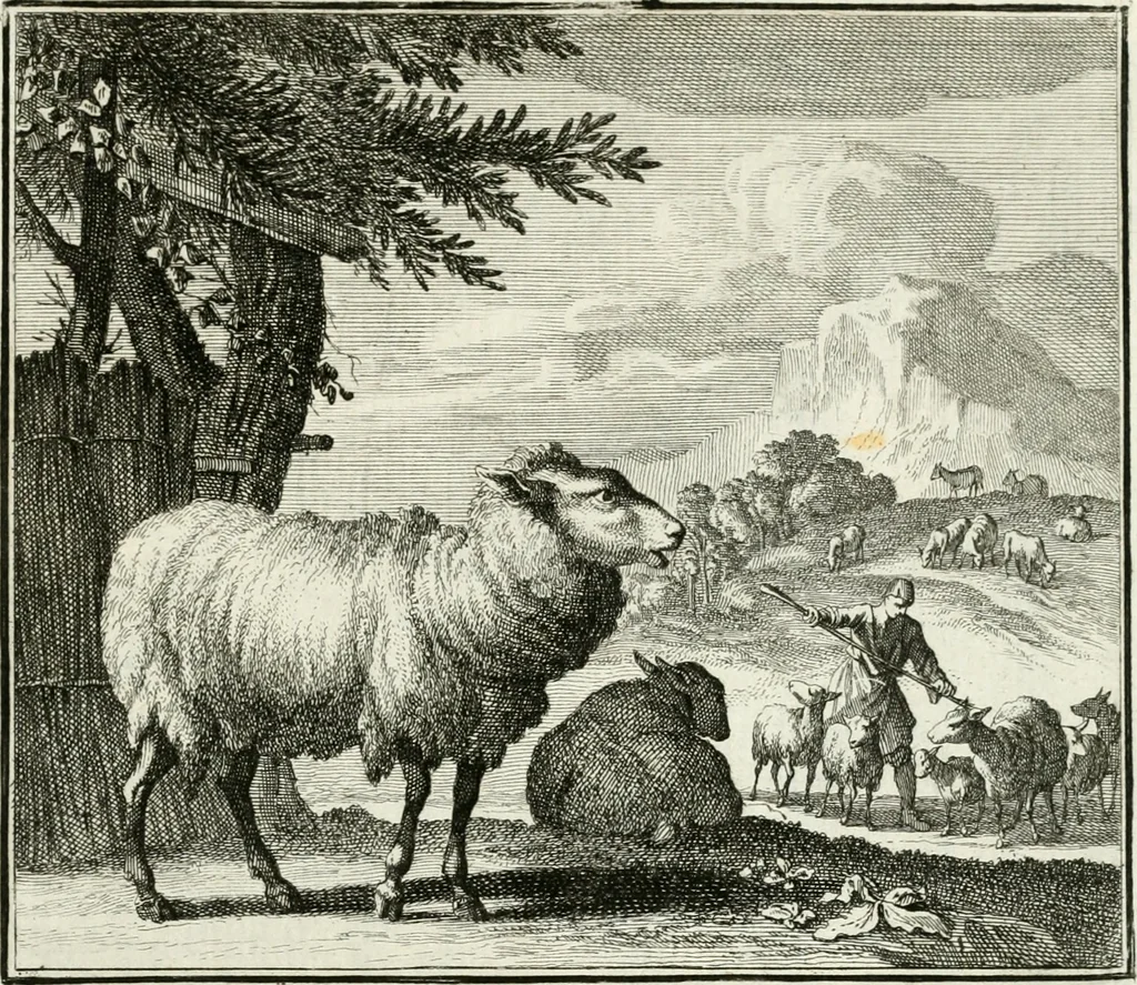 An illustration from Ethica naturalis, seu, Documenta moralia e variis rerum naturalium proprietatib[us], virtutum vitiorumq[ue] symbolicis imaginibus collecta, 1700, leaf 130