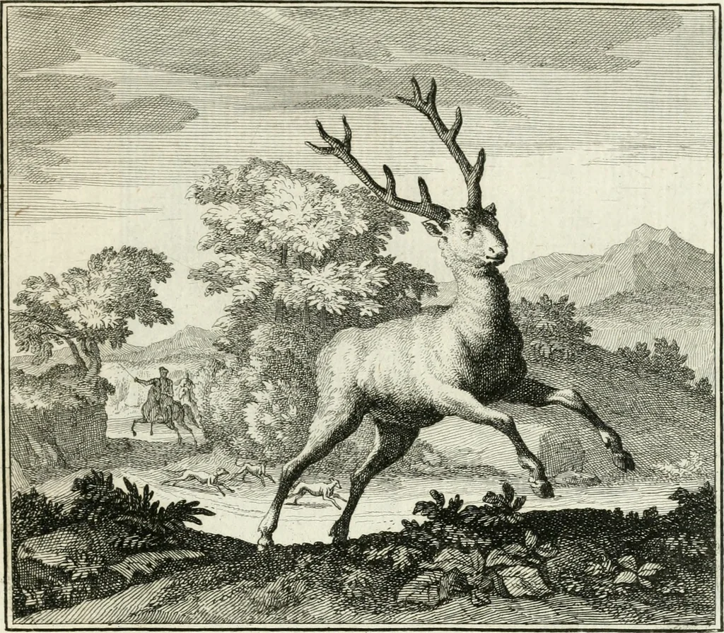 An illustration from Ethica naturalis, seu, Documenta moralia e variis rerum naturalium proprietatib[us], virtutum vitiorumq[ue] symbolicis imaginibus collecta, 1700, leaf 138