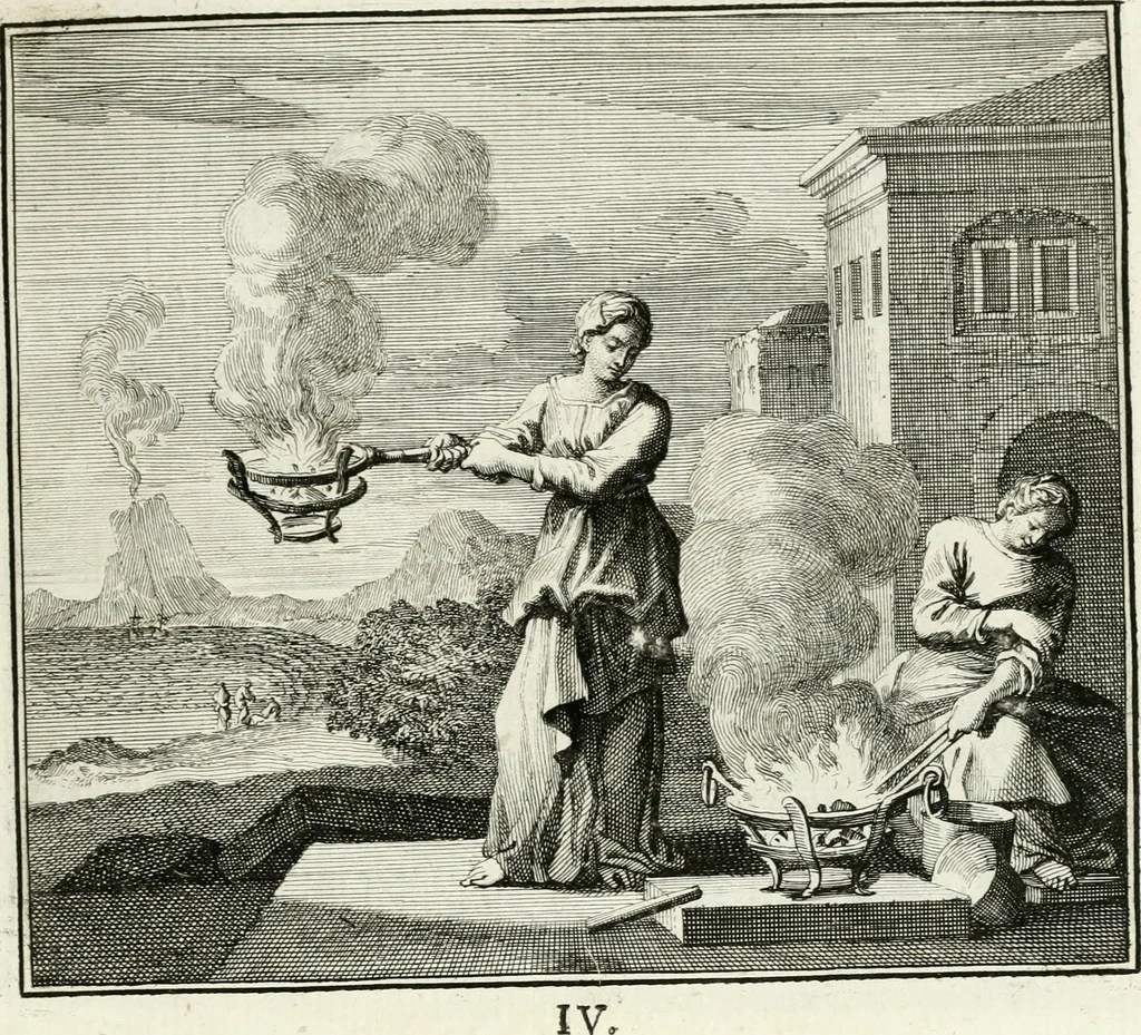An illustration from Ethica naturalis, seu, Documenta moralia e variis rerum naturalium proprietatib[us], virtutum vitiorumq[ue] symbolicis imaginibus collecta, 1700, leaf 14