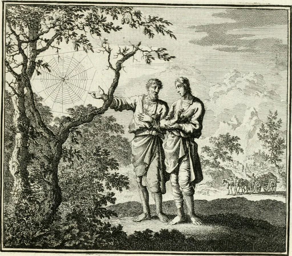 An illustration from Ethica naturalis, seu, Documenta moralia e variis rerum naturalium proprietatib[us], virtutum vitiorumq[ue] symbolicis imaginibus collecta, 1700, leaf 140