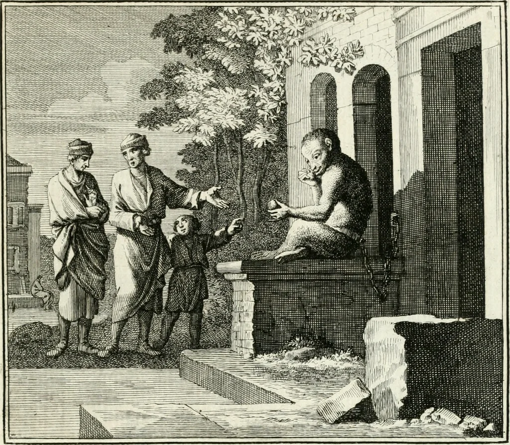 An illustration from Ethica naturalis, seu, Documenta moralia e variis rerum naturalium proprietatib[us], virtutum vitiorumq[ue] symbolicis imaginibus collecta, 1700, leaf 148