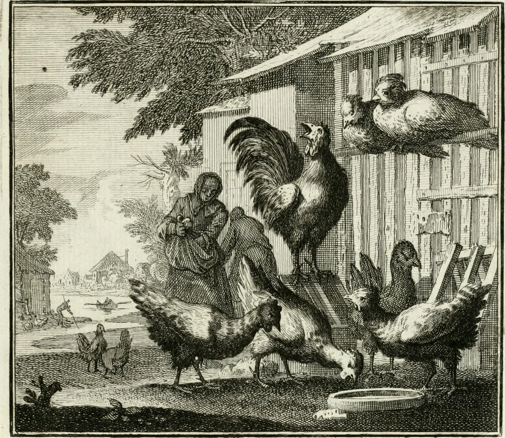 An illustration from Ethica naturalis, seu, Documenta moralia e variis rerum naturalium proprietatib[us], virtutum vitiorumq[ue] symbolicis imaginibus collecta, 1700, leaf 158