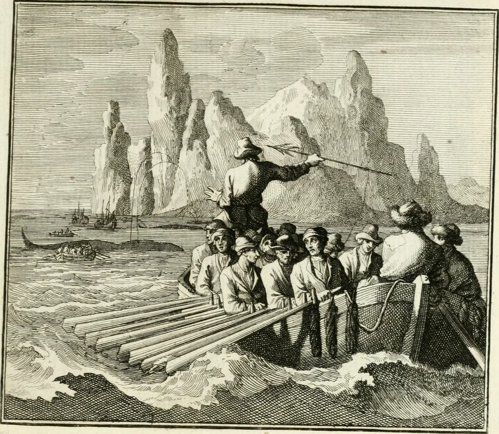 An illustration from Ethica naturalis, seu, Documenta moralia e variis rerum naturalium proprietatib[us], virtutum vitiorumq[ue] symbolicis imaginibus collecta, 1700, leaf 166