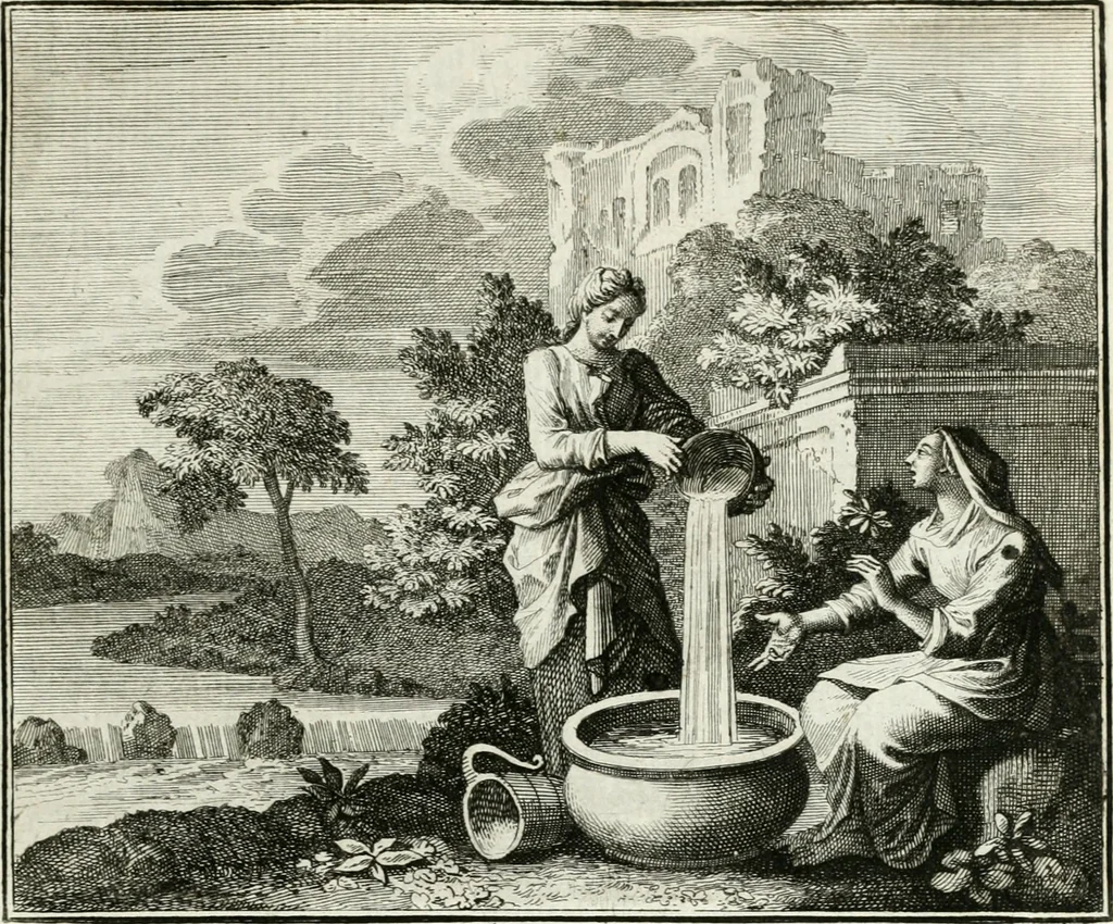 An illustration from Ethica naturalis, seu, Documenta moralia e variis rerum naturalium proprietatib[us], virtutum vitiorumq[ue] symbolicis imaginibus collecta, 1700, leaf 18