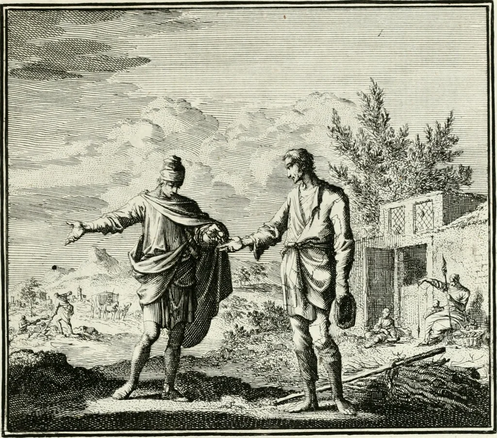 An illustration from Ethica naturalis, seu, Documenta moralia e variis rerum naturalium proprietatib[us], virtutum vitiorumq[ue] symbolicis imaginibus collecta, 1700, leaf 182