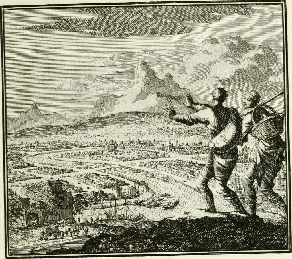 An illustration from Ethica naturalis, seu, Documenta moralia e variis rerum naturalium proprietatib[us], virtutum vitiorumq[ue] symbolicis imaginibus collecta, 1700, leaf 188