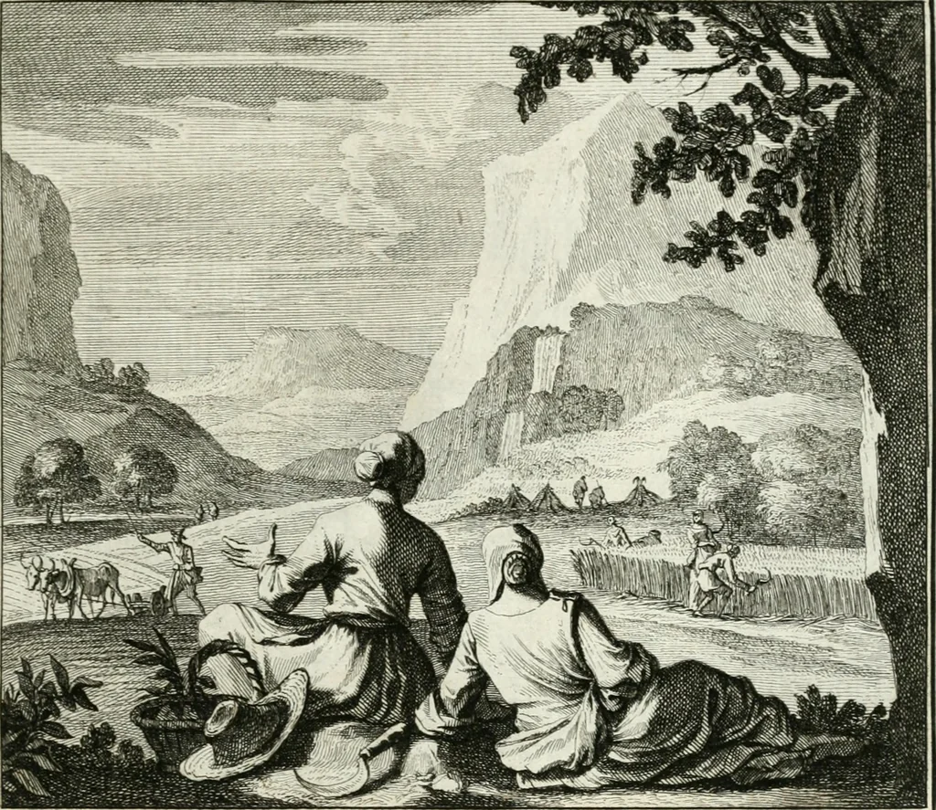 An illustration from Ethica naturalis, seu, Documenta moralia e variis rerum naturalium proprietatib[us], virtutum vitiorumq[ue] symbolicis imaginibus collecta, 1700, leaf 38