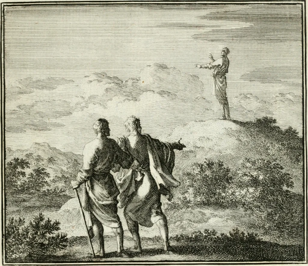 An illustration from Ethica naturalis, seu, Documenta moralia e variis rerum naturalium proprietatib[us], virtutum vitiorumq[ue] symbolicis imaginibus collecta, 1700, leaf 40