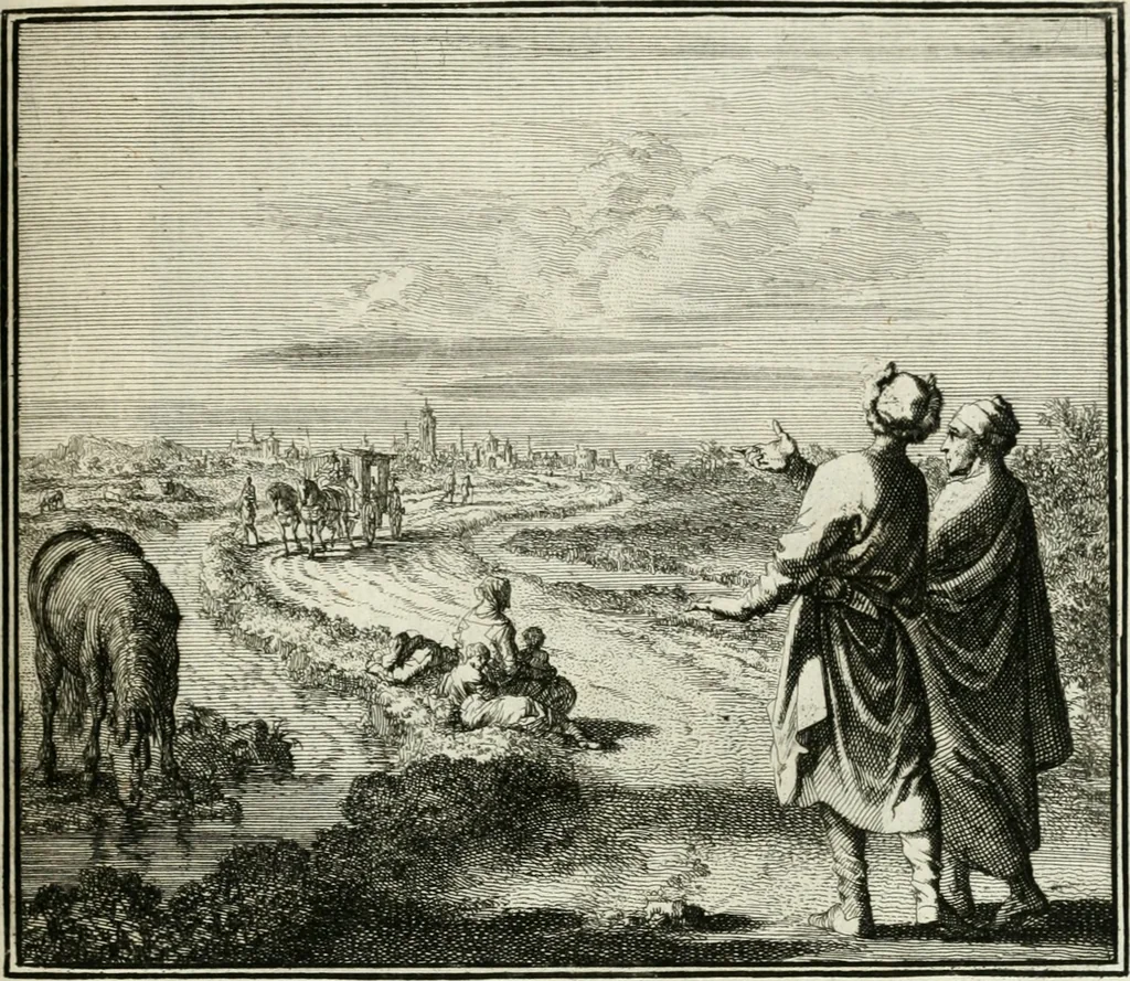 An illustration from Ethica naturalis, seu, Documenta moralia e variis rerum naturalium proprietatib[us], virtutum vitiorumq[ue] symbolicis imaginibus collecta, 1700, leaf 50