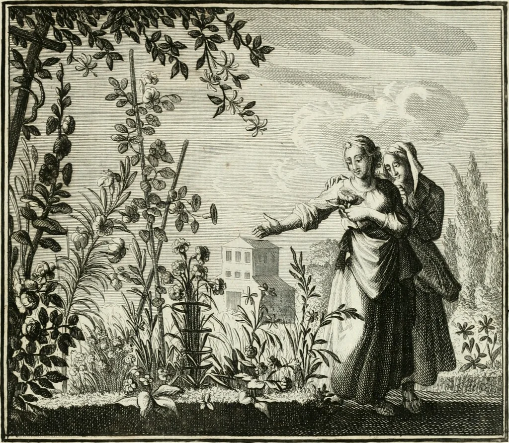 An illustration from Ethica naturalis, seu, Documenta moralia e variis rerum naturalium proprietatib[us], virtutum vitiorumq[ue] symbolicis imaginibus collecta, 1700, leaf 60