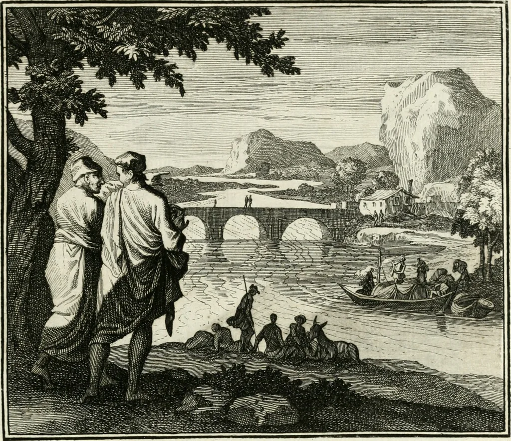 An illustration from Ethica naturalis, seu, Documenta moralia e variis rerum naturalium proprietatib[us], virtutum vitiorumq[ue] symbolicis imaginibus collecta, 1700, leaf 70