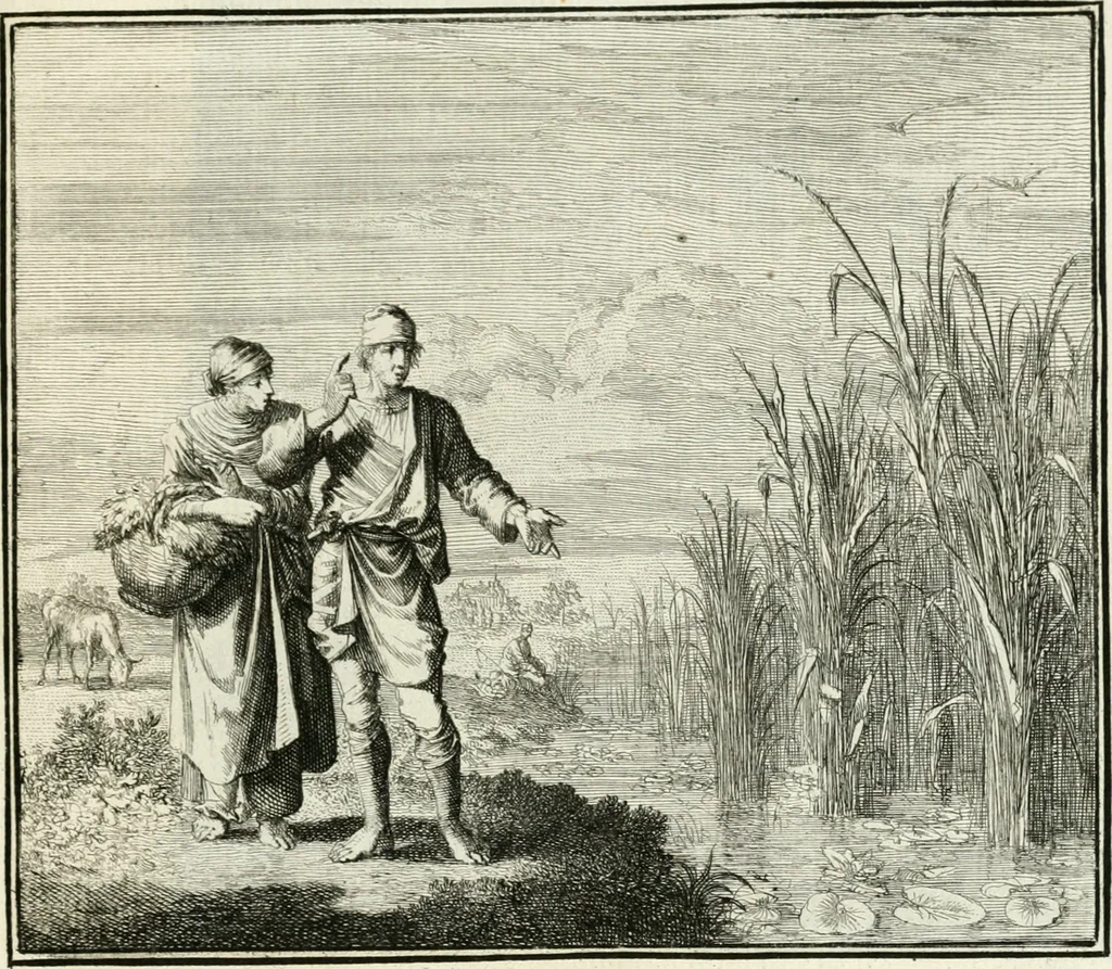 An illustration from Ethica naturalis, seu, Documenta moralia e variis rerum naturalium proprietatib[us], virtutum vitiorumq[ue] symbolicis imaginibus collecta, 1700, leaf 74