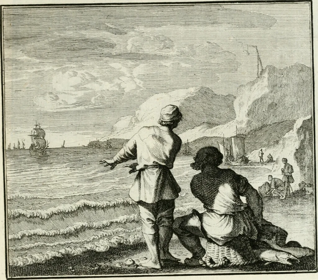 An illustration from Ethica naturalis, seu, Documenta moralia e variis rerum naturalium proprietatib[us], virtutum vitiorumq[ue] symbolicis imaginibus collecta, 1700, leaf 80