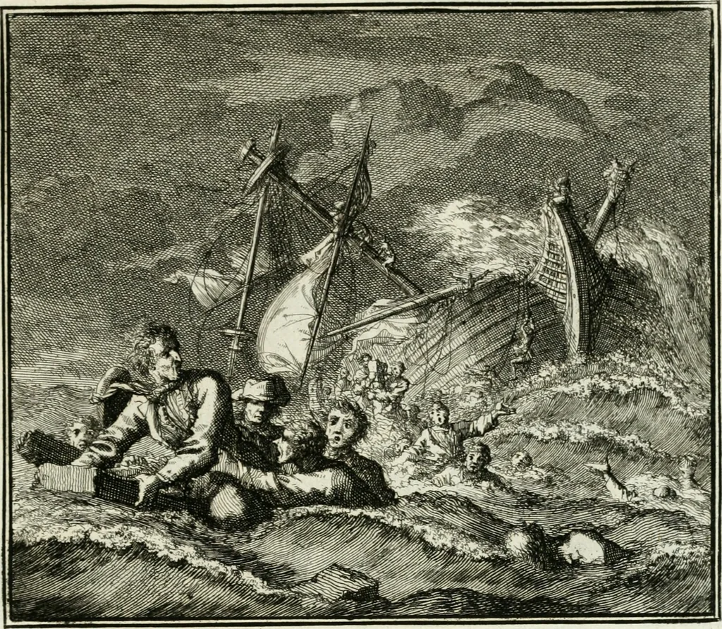 An illustration from Ethica naturalis, seu, Documenta moralia e variis rerum naturalium proprietatib[us], virtutum vitiorumq[ue] symbolicis imaginibus collecta, 1700, leaf 84