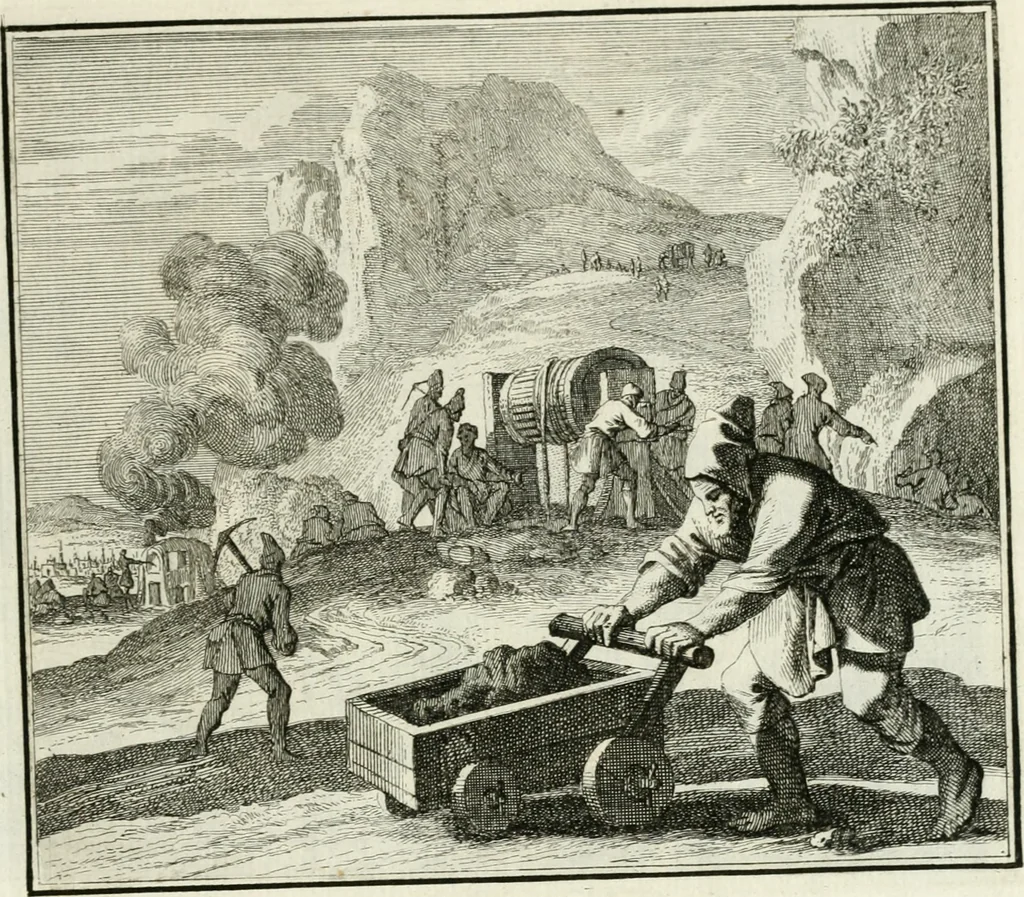 An illustration from Ethica naturalis, seu, Documenta moralia e variis rerum naturalium proprietatib[us], virtutum vitiorumq[ue] symbolicis imaginibus collecta, 1700, leaf 86