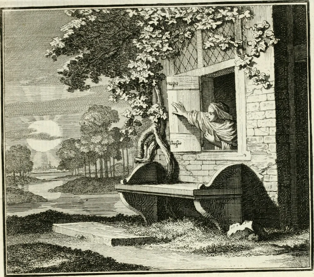 An illustration from Ethica naturalis, seu, Documenta moralia e variis rerum naturalium proprietatib[us], virtutum vitiorumq[ue] symbolicis imaginibus collecta, 1700, leaf 92
