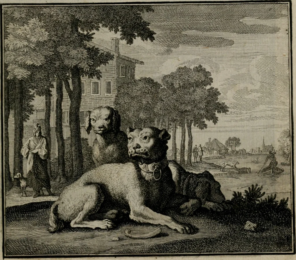 An illustration from Ethica naturalis seu Documenta moralia : e variis rerum naturalium proprietatib(us) virtutum vitiorumq(ue) symbolicis imaginibus collecta., 1700, leaf 114