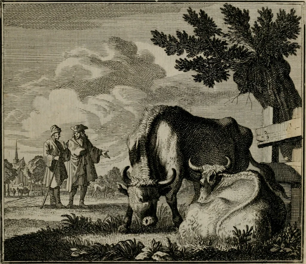 An illustration from Ethica naturalis seu Documenta moralia : e variis rerum naturalium proprietatib(us) virtutum vitiorumq(ue) symbolicis imaginibus collecta., 1700, leaf 120