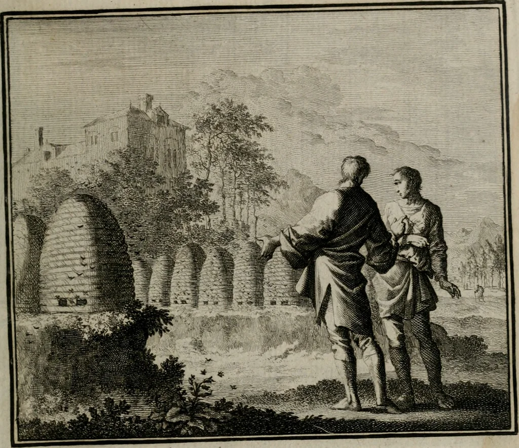 An illustration from Ethica naturalis seu Documenta moralia : e variis rerum naturalium proprietatib(us) virtutum vitiorumq(ue) symbolicis imaginibus collecta., 1700, leaf 138