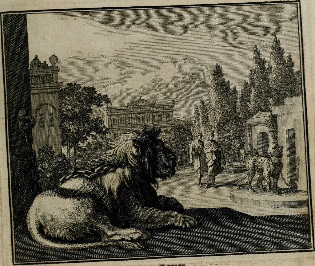 An illustration from Ethica naturalis seu Documenta moralia : e variis rerum naturalium proprietatib(us) virtutum vitiorumq(ue) symbolicis imaginibus collecta., 1700, leaf 140