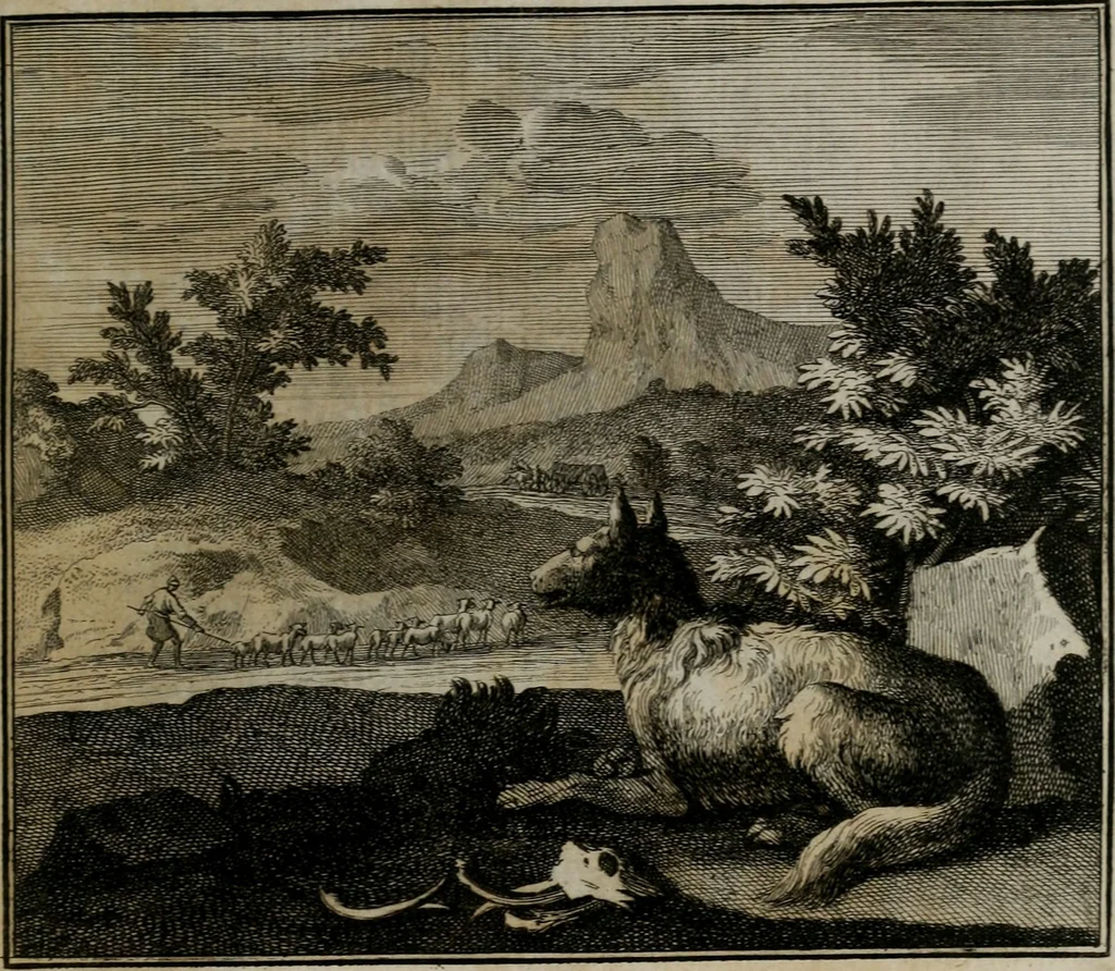 An illustration from Ethica naturalis seu Documenta moralia : e variis rerum naturalium proprietatib(us) virtutum vitiorumq(ue) symbolicis imaginibus collecta., 1700, leaf 142