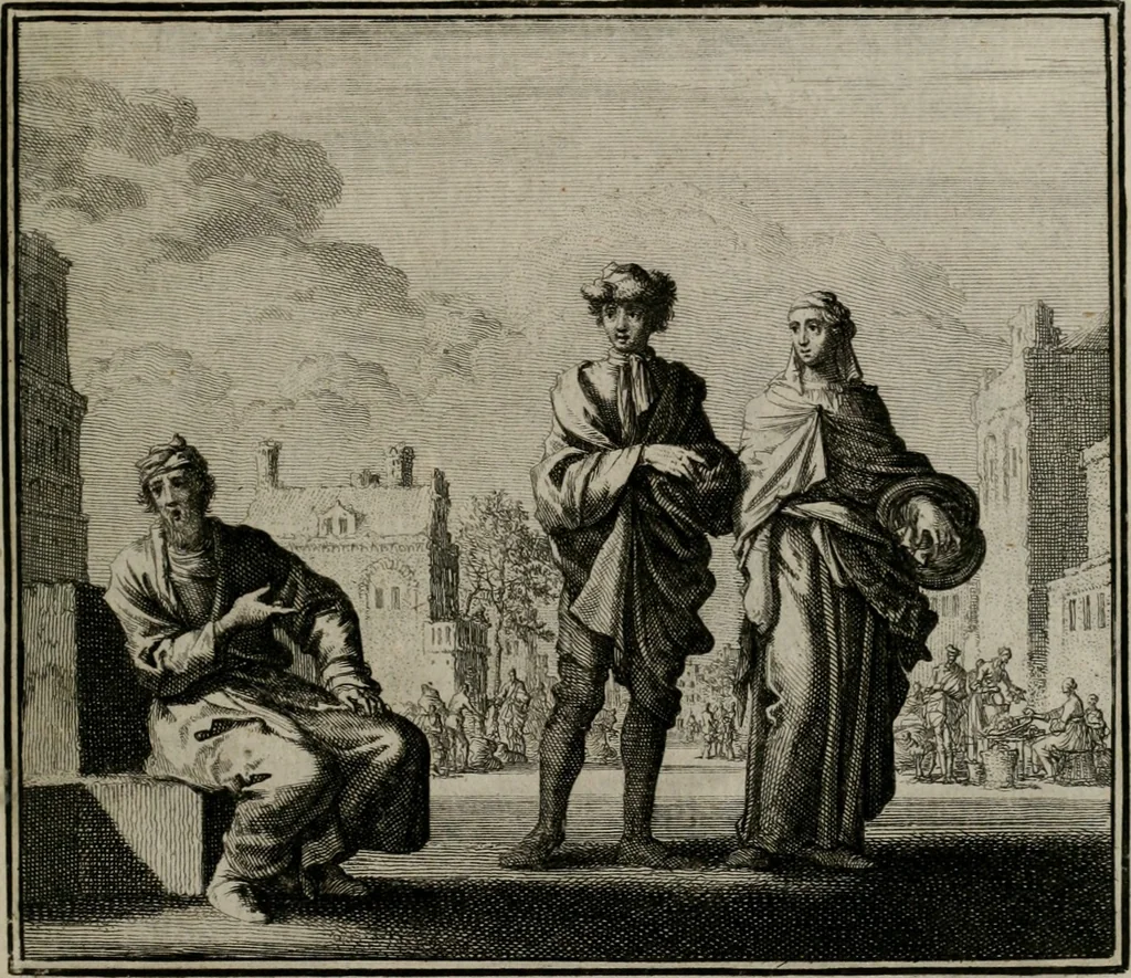 An illustration from Ethica naturalis seu Documenta moralia : e variis rerum naturalium proprietatib(us) virtutum vitiorumq(ue) symbolicis imaginibus collecta., 1700, leaf 166