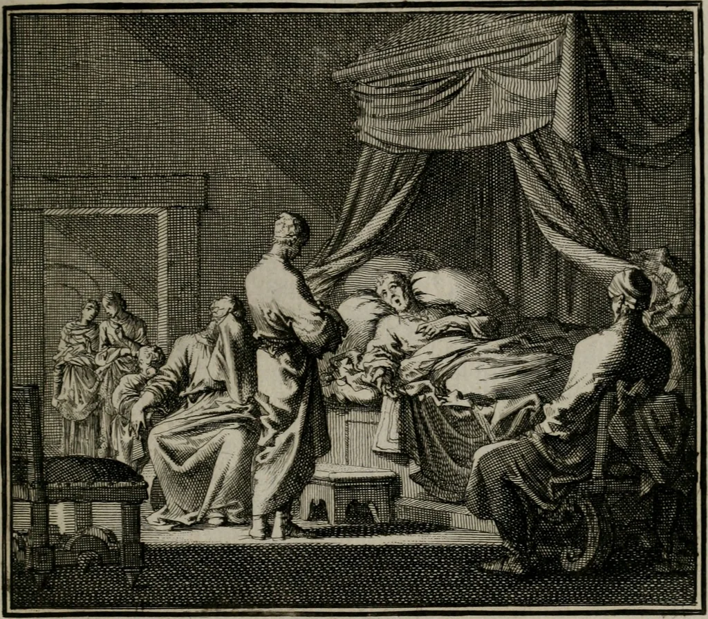 An illustration from Ethica naturalis seu Documenta moralia : e variis rerum naturalium proprietatib(us) virtutum vitiorumq(ue) symbolicis imaginibus collecta., 1700, leaf 174