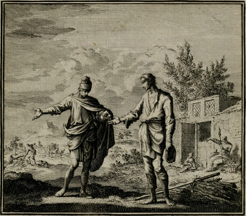 An illustration from Ethica naturalis seu Documenta moralia : e variis rerum naturalium proprietatib(us) virtutum vitiorumq(ue) symbolicis imaginibus collecta., 1700, leaf 178