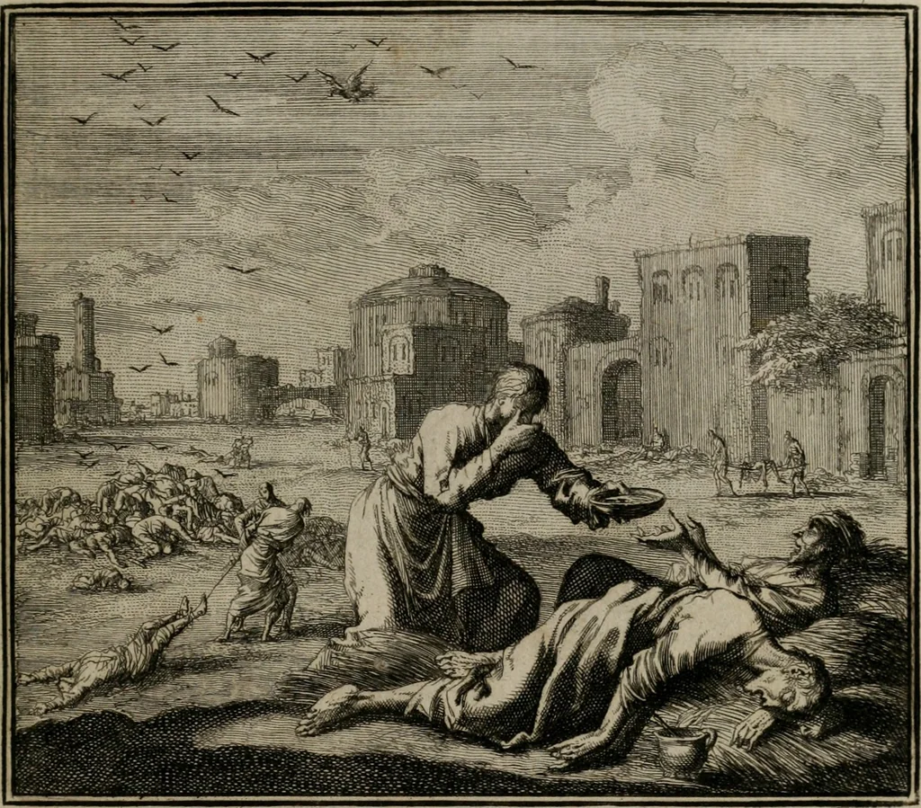 An illustration from Ethica naturalis seu Documenta moralia : e variis rerum naturalium proprietatib(us) virtutum vitiorumq(ue) symbolicis imaginibus collecta., 1700, leaf 192
