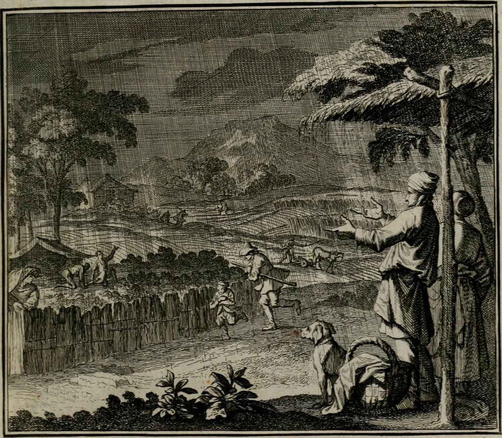 An illustration from Ethica naturalis seu Documenta moralia : e variis rerum naturalium proprietatib(us) virtutum vitiorumq(ue) symbolicis imaginibus collecta., 1700, leaf 20