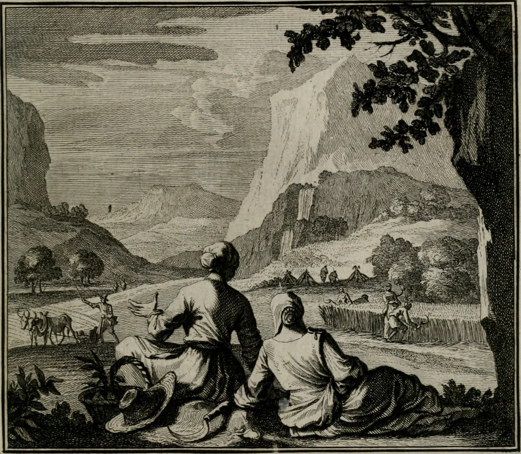 An illustration from Ethica naturalis seu Documenta moralia : e variis rerum naturalium proprietatib(us) virtutum vitiorumq(ue) symbolicis imaginibus collecta., 1700, leaf 34