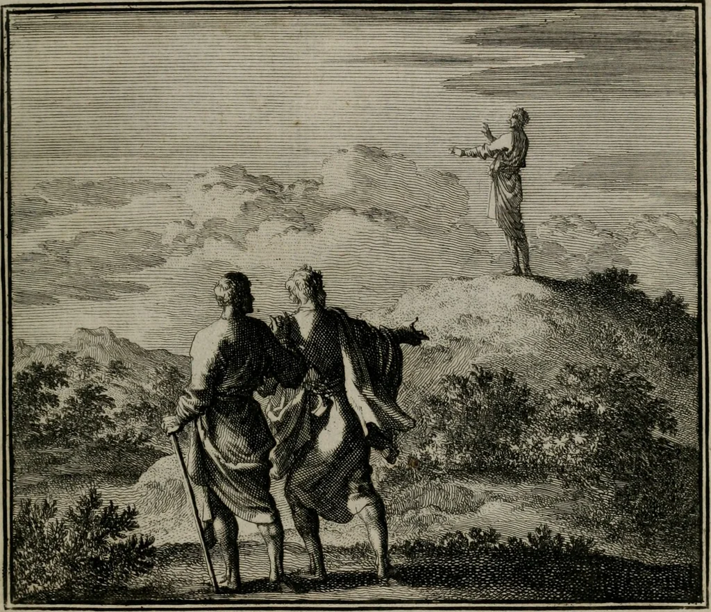 An illustration from Ethica naturalis seu Documenta moralia : e variis rerum naturalium proprietatib(us) virtutum vitiorumq(ue) symbolicis imaginibus collecta., 1700, leaf 36