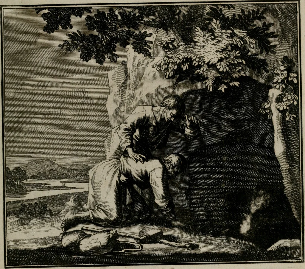 An illustration from Ethica naturalis seu Documenta moralia : e variis rerum naturalium proprietatib(us) virtutum vitiorumq(ue) symbolicis imaginibus collecta., 1700, leaf 38