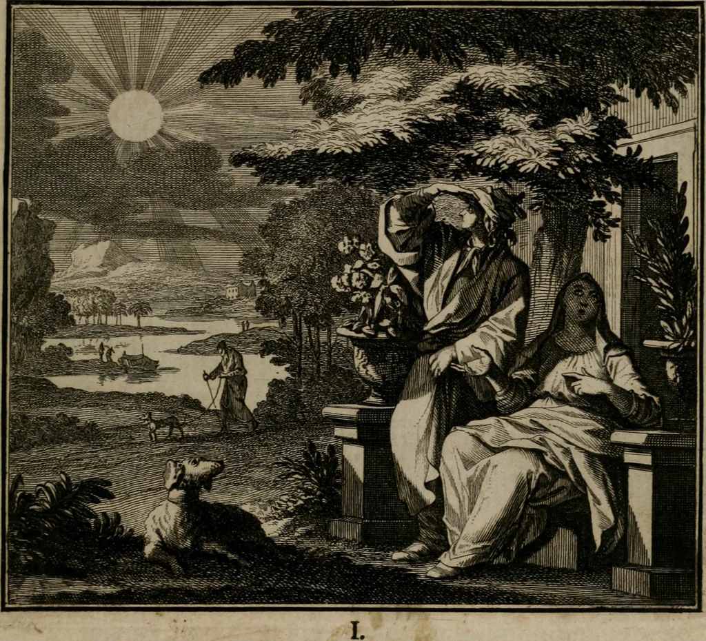 An illustration from Ethica naturalis seu Documenta moralia : e variis rerum naturalium proprietatib(us) virtutum vitiorumq(ue) symbolicis imaginibus collecta., 1700, leaf 4