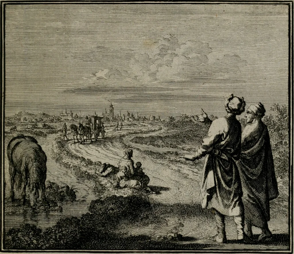 An illustration from Ethica naturalis seu Documenta moralia : e variis rerum naturalium proprietatib(us) virtutum vitiorumq(ue) symbolicis imaginibus collecta., 1700, leaf 46