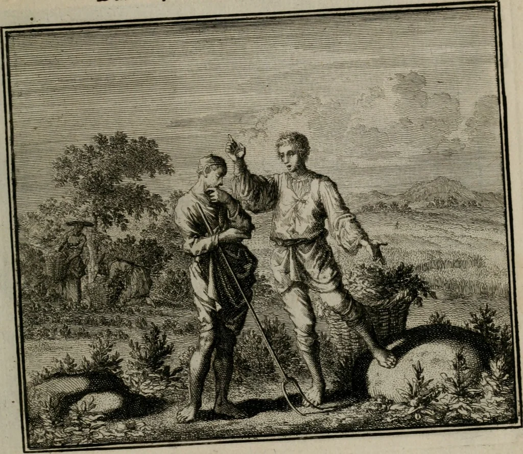 An illustration from Ethica naturalis seu Documenta moralia : e variis rerum naturalium proprietatib(us) virtutum vitiorumq(ue) symbolicis imaginibus collecta., 1700, leaf 50