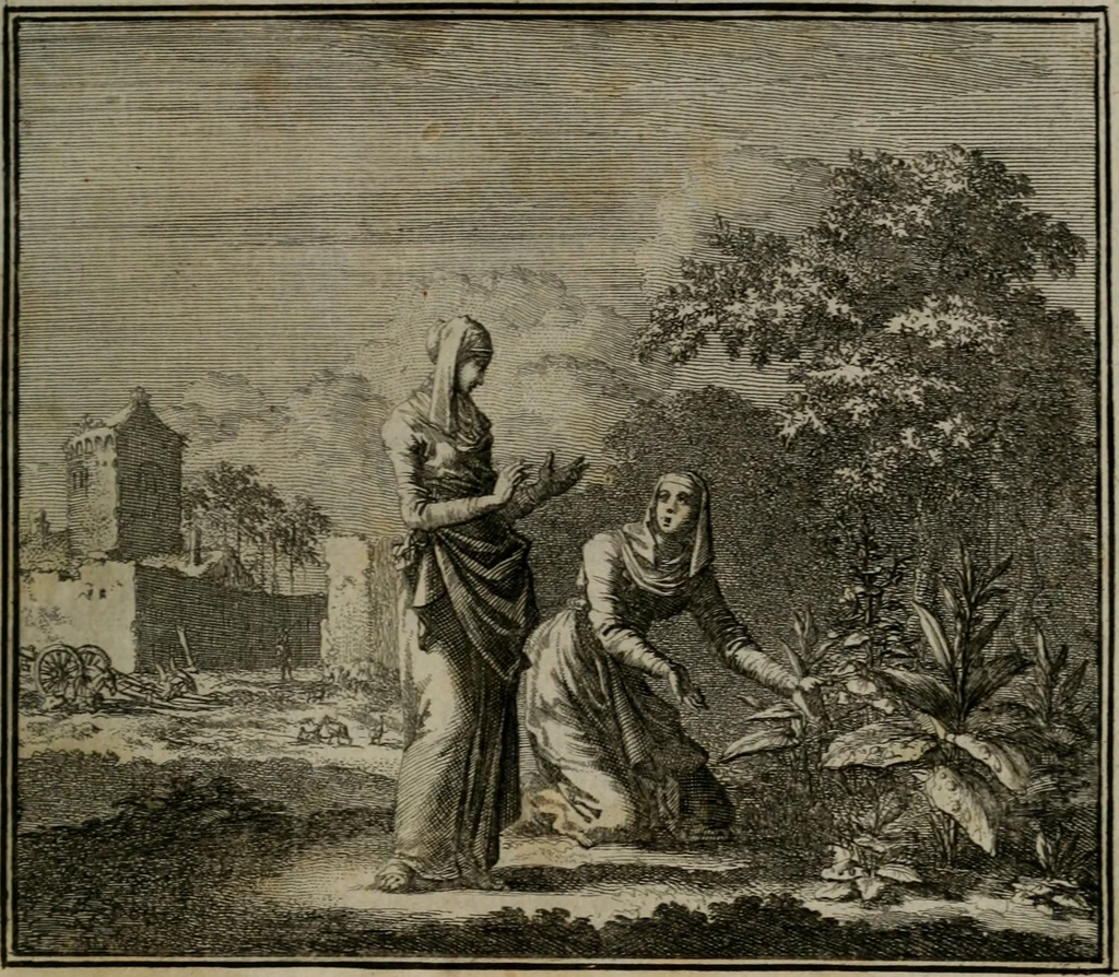 An illustration from Ethica naturalis seu Documenta moralia : e variis rerum naturalium proprietatib(us) virtutum vitiorumq(ue) symbolicis imaginibus collecta., 1700, leaf 60