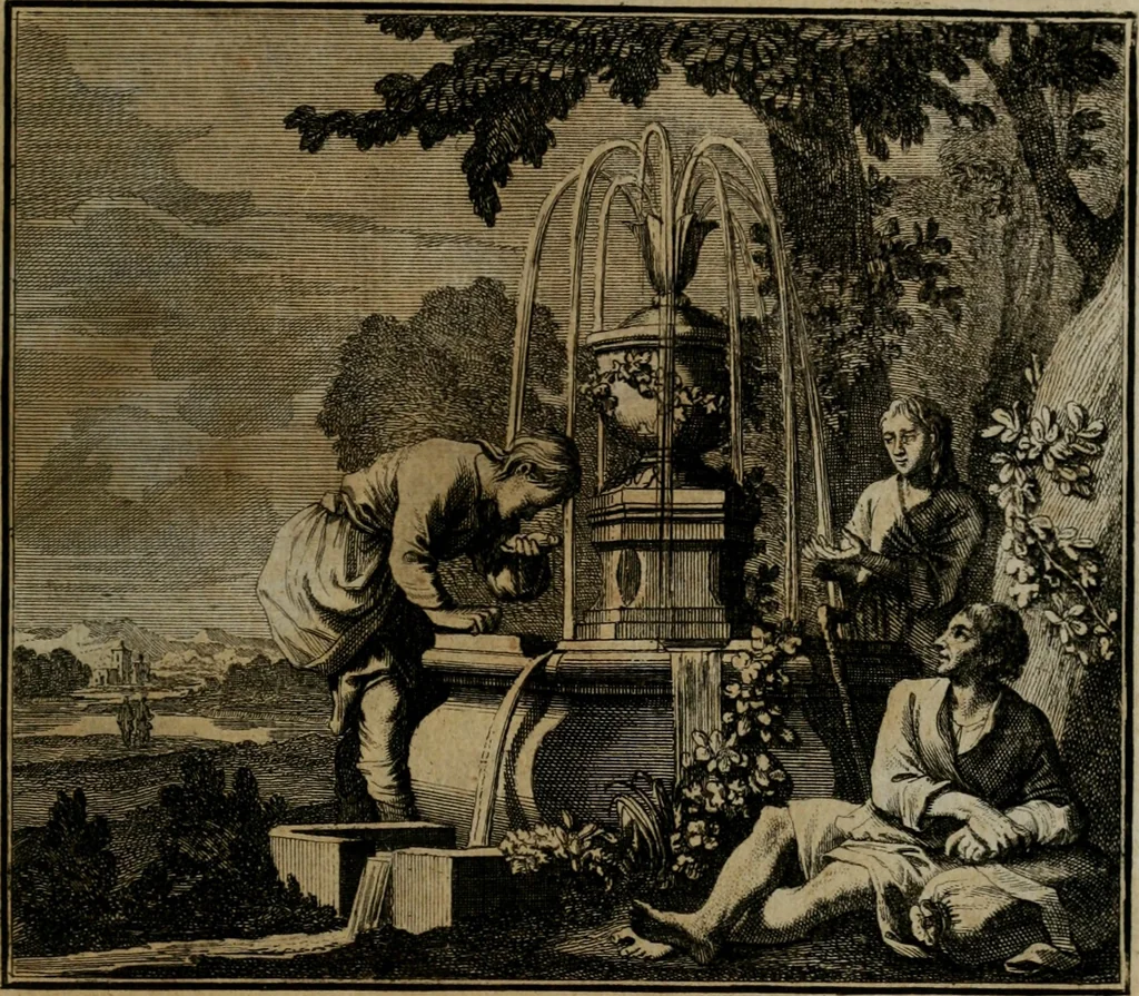 An illustration from Ethica naturalis seu Documenta moralia : e variis rerum naturalium proprietatib(us) virtutum vitiorumq(ue) symbolicis imaginibus collecta., 1700, leaf 64
