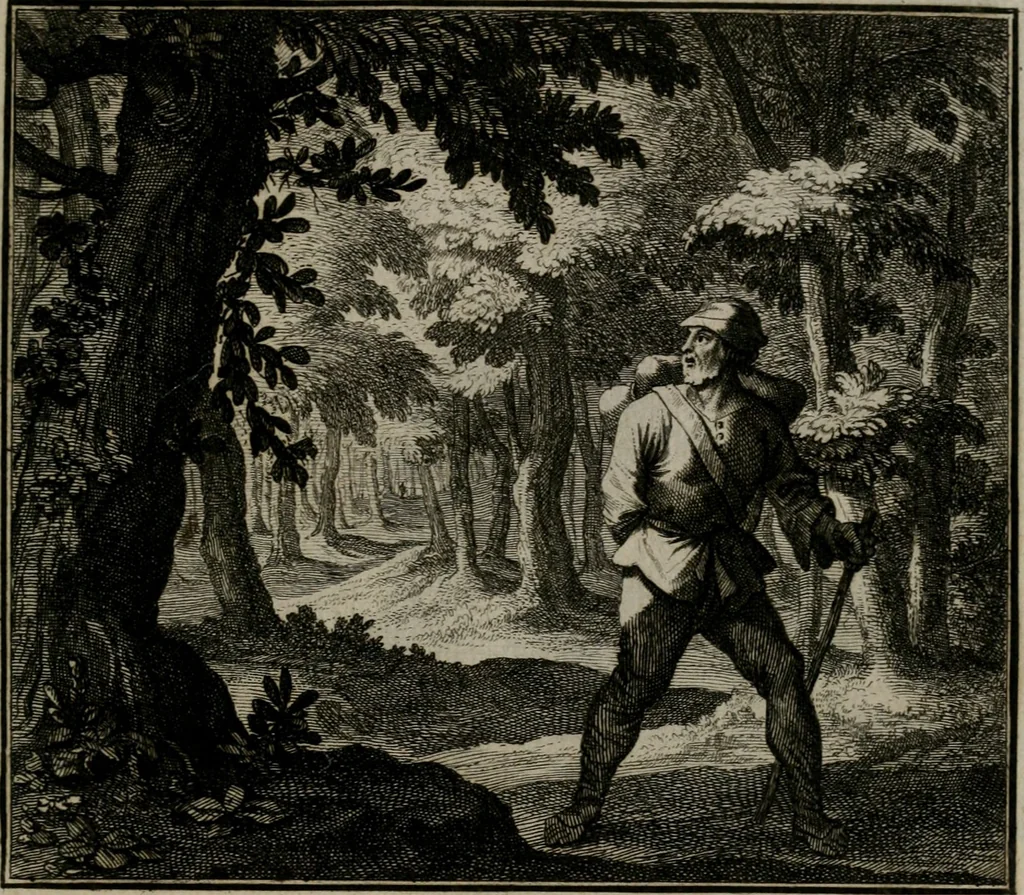 An illustration from Ethica naturalis seu Documenta moralia : e variis rerum naturalium proprietatib(us) virtutum vitiorumq(ue) symbolicis imaginibus collecta., 1700, leaf 72