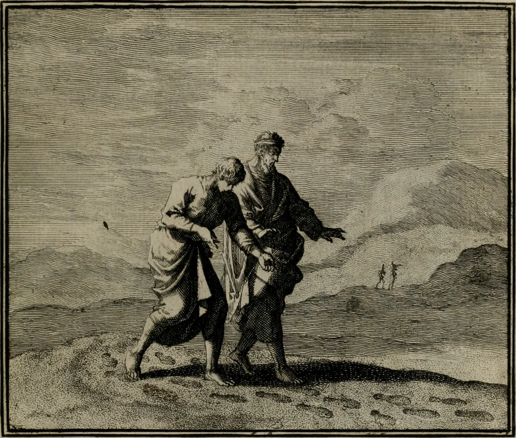 An illustration from Ethica naturalis seu Documenta moralia : e variis rerum naturalium proprietatib(us) virtutum vitiorumq(ue) symbolicis imaginibus collecta., 1700, leaf 74