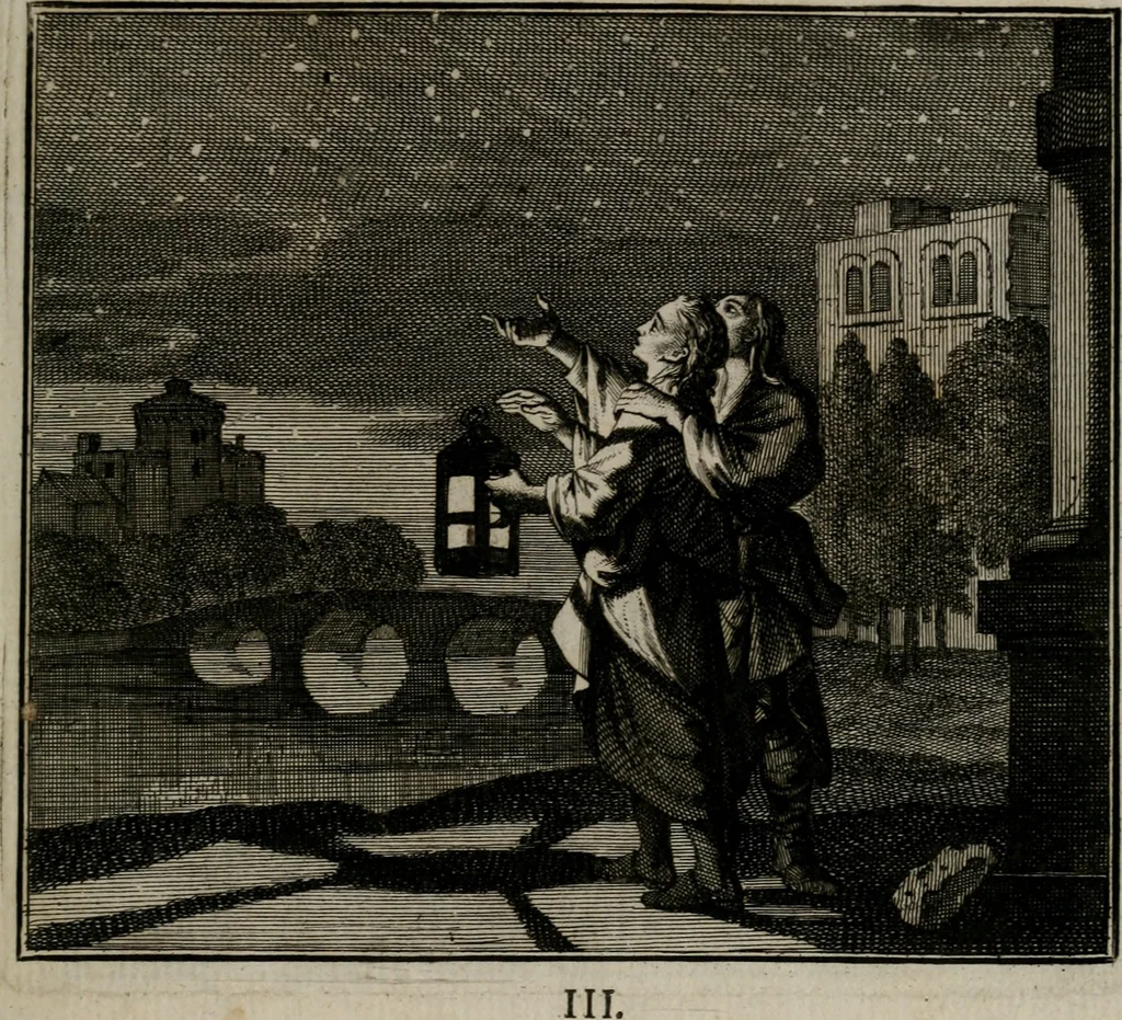 An illustration from Ethica naturalis seu Documenta moralia : e variis rerum naturalium proprietatib(us) virtutum vitiorumq(ue) symbolicis imaginibus collecta., 1700, leaf 8