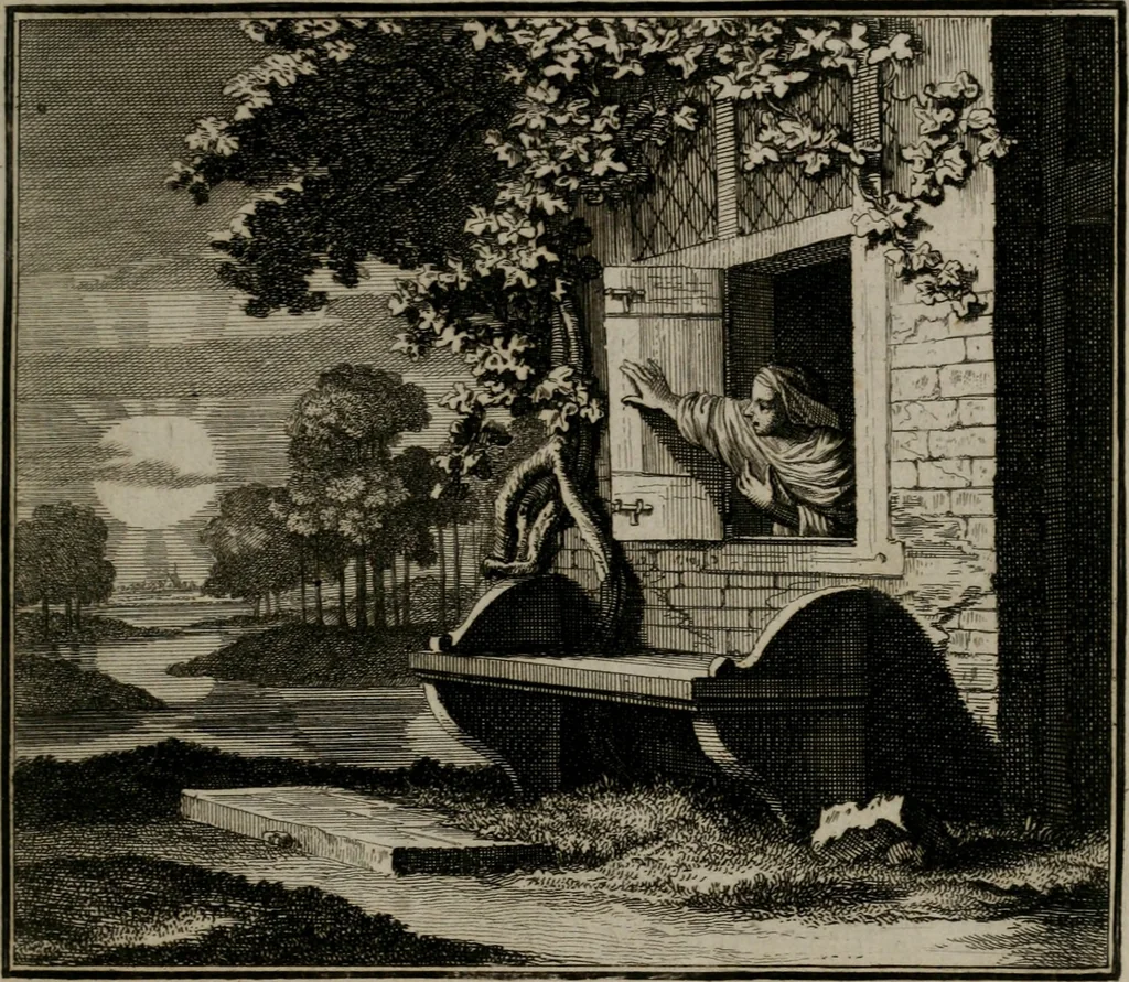 An illustration from Ethica naturalis seu Documenta moralia : e variis rerum naturalium proprietatib(us) virtutum vitiorumq(ue) symbolicis imaginibus collecta., 1700, leaf 88
