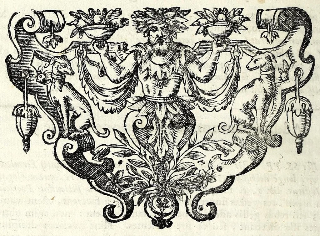 An illustration from Ethica symbolica e fabularum umbris in veritatis lucem varia eruditione, noviter evoluta, 1675, leaf 716