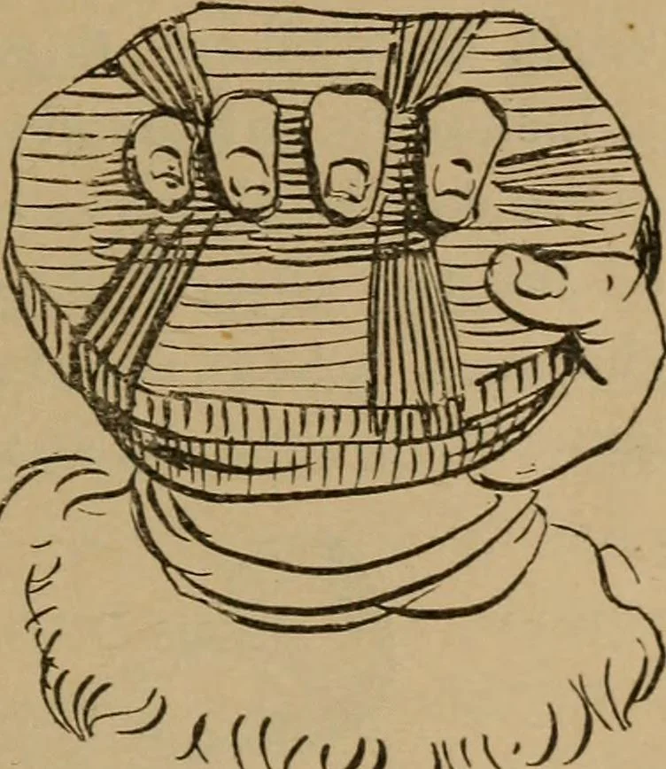 An illustration from Ethics of boxing and manly sport, 1888, leaf 39