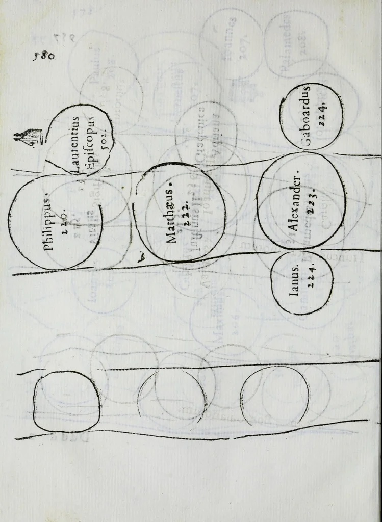 An illustration from Ethicus stylobates colossi sancti cardinalis Caroli magnalium patratoris, siue, Illustriss.mae Borromaeorum familiae elogium, 1618, leaf 598