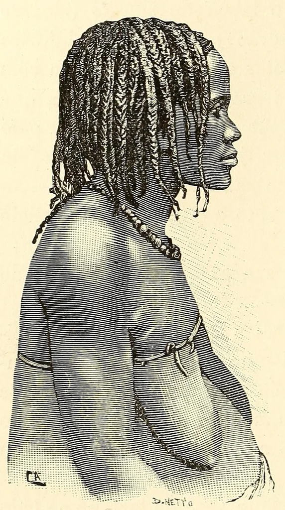 An illustration from Ethnographia e historia tradicional dos povos da Lunda, 1890, leaf 336