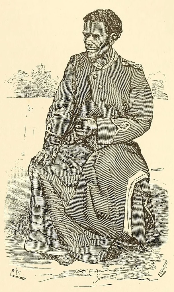 An illustration from Ethnographia e historia tradicional dos povos da Lunda, 1890, leaf 487