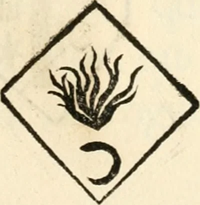An illustration from Ethruscarum antiquitatum fragmenta : quibus vrbis Romae, aliarumque gentium primordia, mores, & res gestae indicantur, 1637, leaf 204