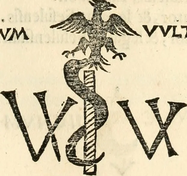 An illustration from Ethruscarum antiquitatum fragmenta : quibus vrbis Romae, aliarumque gentium primordia, mores, & res gestae indicantur, 1637, leaf 220