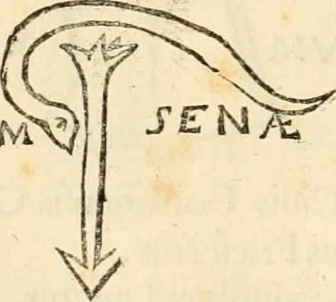 An illustration from Ethruscarum antiquitatum fragmenta : quibus vrbis Romae, aliarumque gentium primordia, mores, & res gestae indicantur, 1637, leaf 235